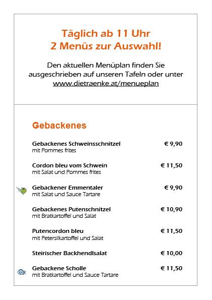 Speis&Getränkekarte 20262
